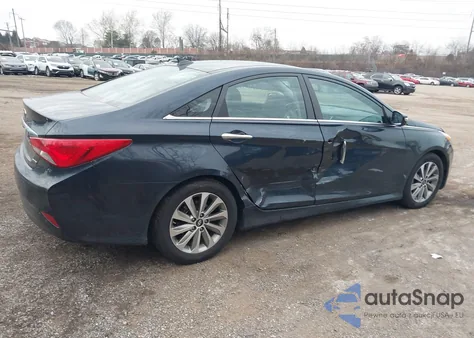 2014 Hyundai Sonata Limited z USA, uszkodzony, nr VIN 5NPEC4AC5EH853095